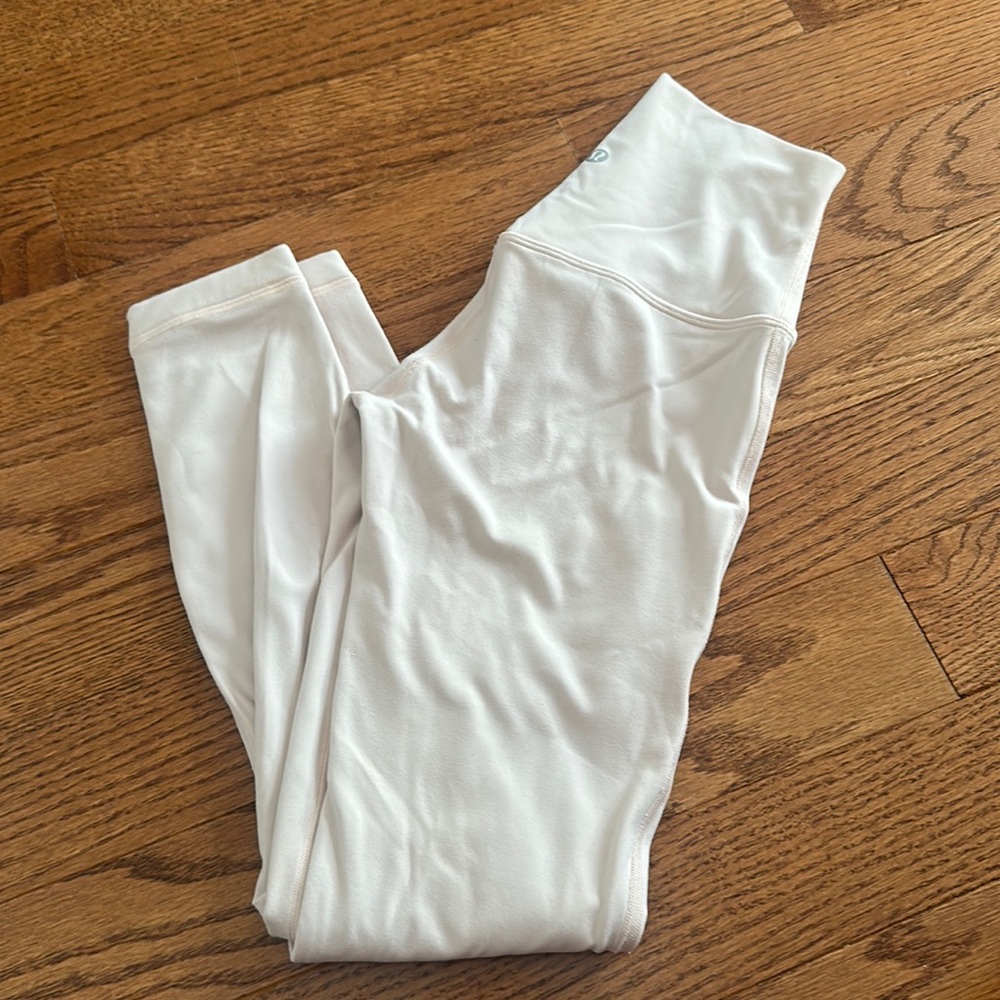 Lululemon leggings light pink